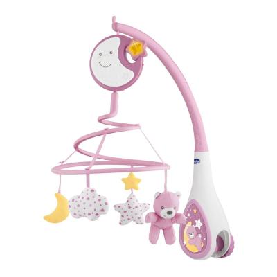 Мобайл Chicco Next2Dreams 3 в 1 рожевий з ефектами (8058664089789)
