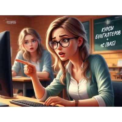 Бухгалтерия и 1С (BAS) с нуля: освойте востребованную профессию за 1,5–2 месяца