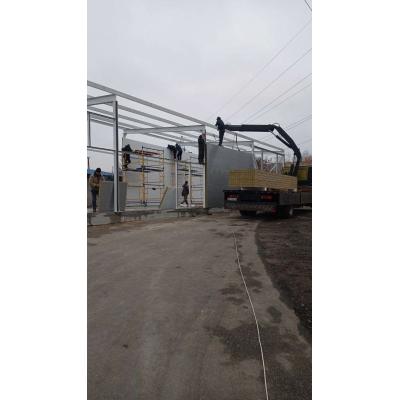 Монтаж сендвіч-панелей, металоконструкцій, профлист