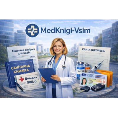 MedKnigi-Vsim — оформление медицинских справок и санитарных книжек